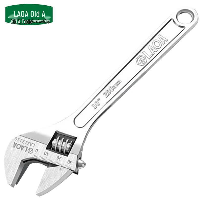 LAOA 10-inch Adjustable Wrench