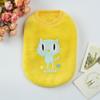 Fleece Pet Vest Small Puppy Cats Clothing Warm Lightweight Wear Cartoon Dog Clothes Chest Size Adjustable Comfort Fit