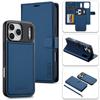 Magnetic Flip Wallet Case For iPhone 17 Pro Max iPhone 16 15 14 13 Pro Max 12 11 Air Luxury PU Leather Card Slots Phone Holder Cover