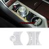 7pcs Center Shift Gear Selector Button Decals Cover For Jaguar XF 12-15