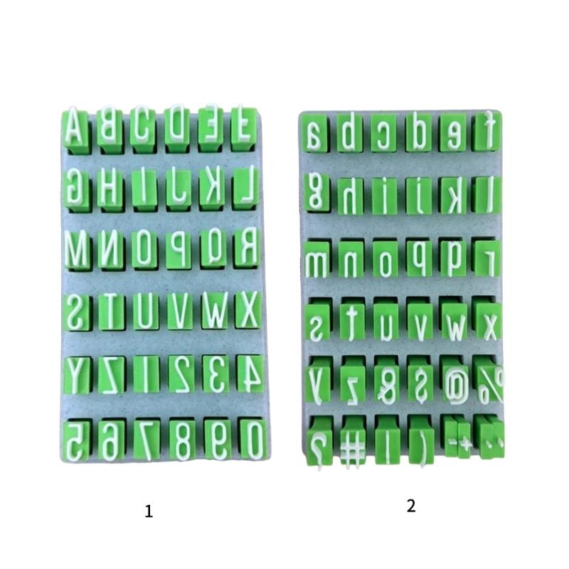 Reusable Letter Stamps For Pottery Beginners Including Uppercase Symbols And Numeric Imprints Tools For Clay Modeling