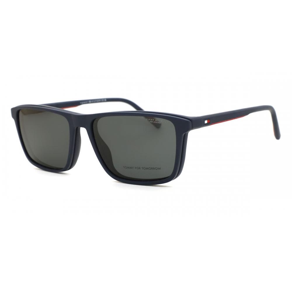Tommy Hilfiger Men Eyeglasses WiTh Clip On Pjp M9 Th 2326 C