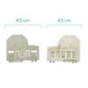 Front Door Window Jack Clip Set - Right & Left for Volkswagen,  Seat