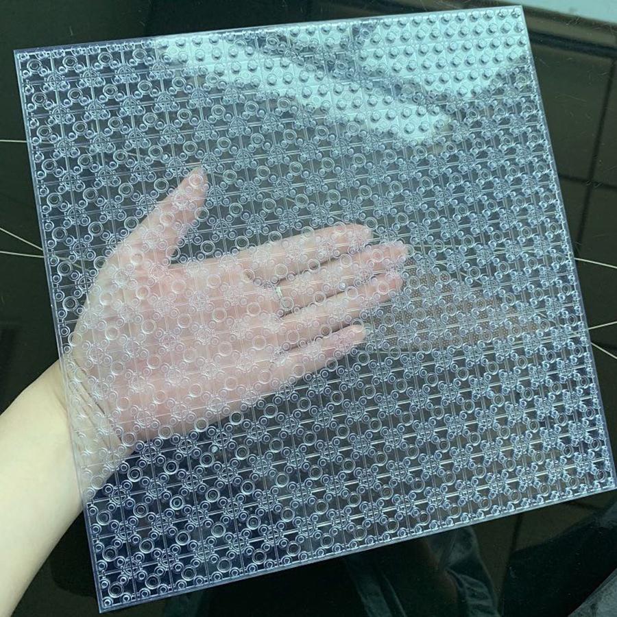 10In*10In High-Quality Double High-Quality Side High-Quality Baseplates High-Quality Transparent High-Quality Small High-Quality Particle