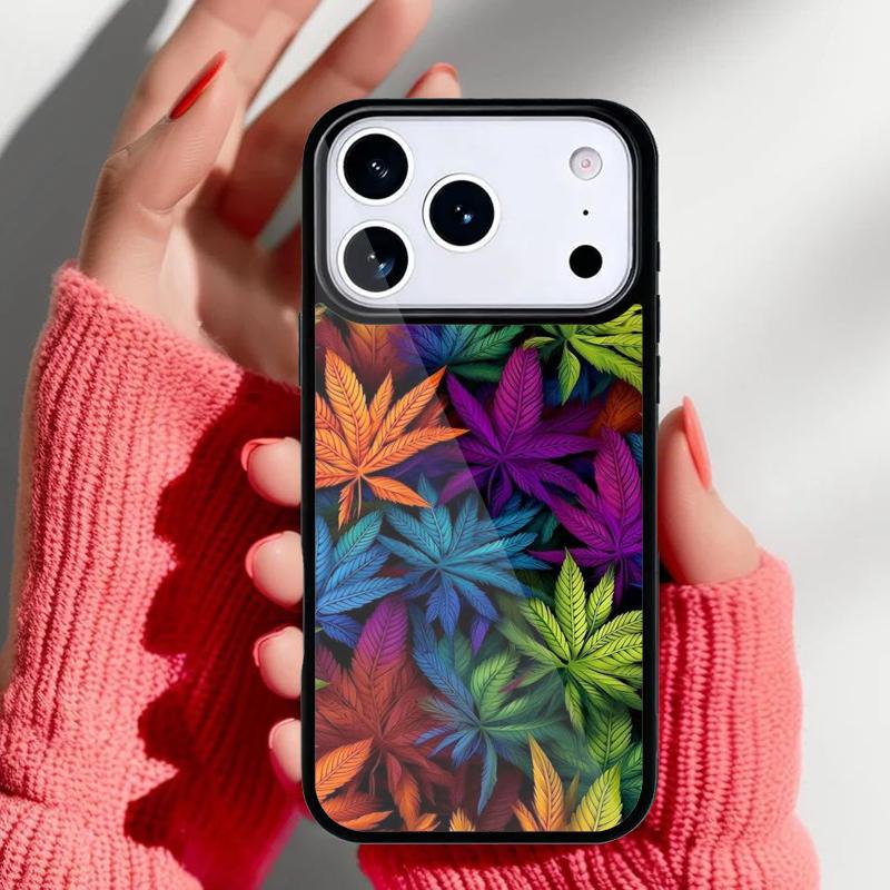 Flower Rainbow Colour Pattern Phone Case for iPhone 17 16 15 14 13 Pro Max Back Cover for 12 11 Pro Coque