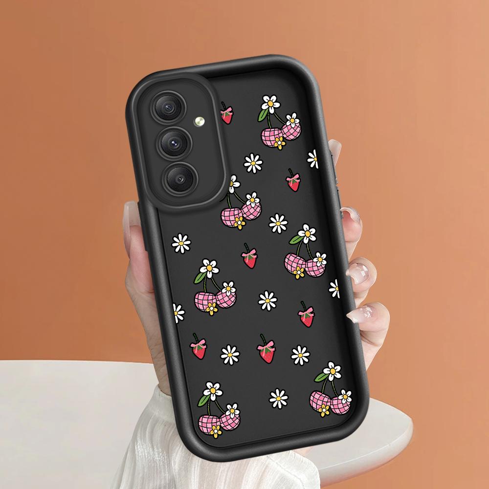 

Мягкий силиконовый квадратный чехол с рисунком лестницы для телефона, полное покрытие, противоударный защитный резиновый чехол для камеры для Samsung Samsung S23 Plus 5G чёрный