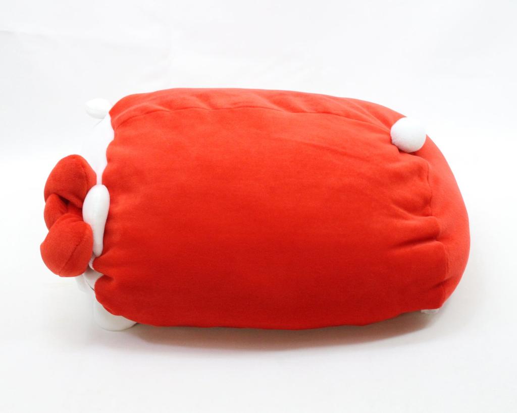 Hatayama Shoji Mochimochi Lying Down Hello Total 35cm Cushion, Small, Kitty, 36425639, Length Approx.