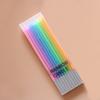 Boxed Rainbow Gradient Rainbow Candle Birthday Candle Creative Color Pencil Slim Candle Cake Decoration