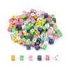 50/120/300/600pcs 8mm Mini Six Sides Acrylic Dice Entertainment Supplies for Board Card Game Gathering Festival Party XJM