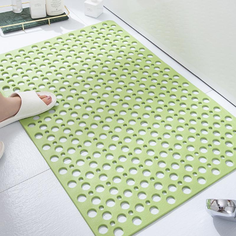 Extra Large Bath Mat TPE Suction Grip Mat Non Slip Bathtub Strong Suction Anti-Mold Shower Mat With Suction Cup Bathroom Product