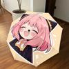 1PC cat girl Umbrella-8-Rib Reinforced, Automatic Open, Lightweight & Durable, Cute Fashion Accessory for Outdoor-P100