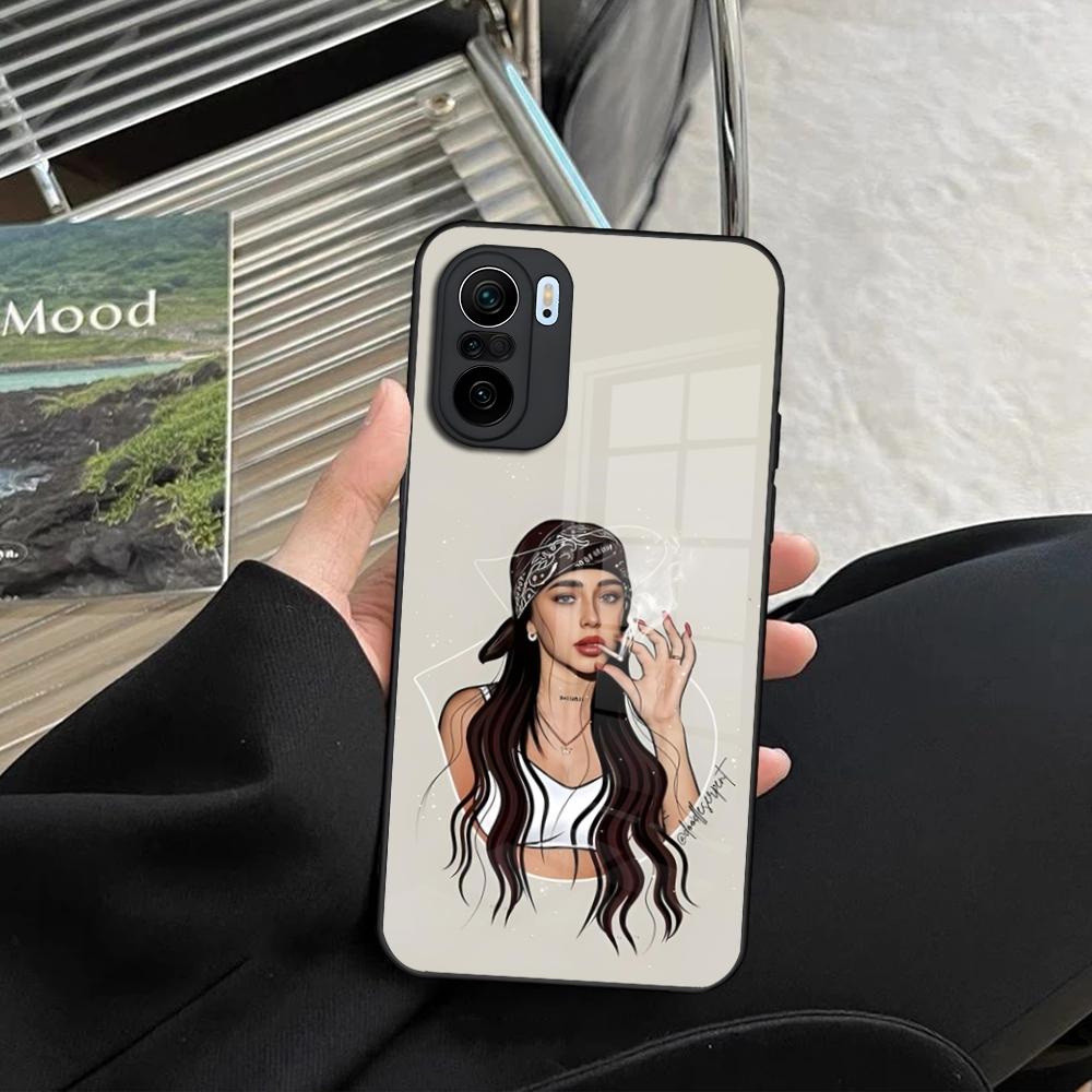 Singer Nicki Nicole Phone Case for Xiaomi Redmi Note 14 13 12 11 Ultra Pro Lite 5G toughened glass Cover