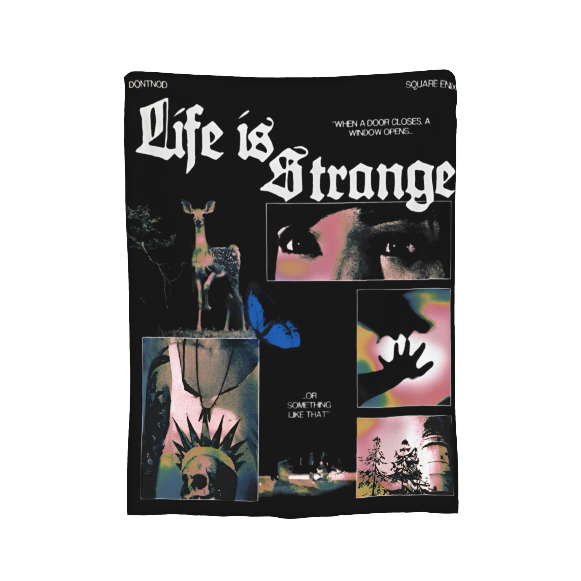 

Life Is Strange Flannel Blanket Creative Throw Blankets for Sofa Bedding Lounge 200x150cm Rug Piece 75x90cm