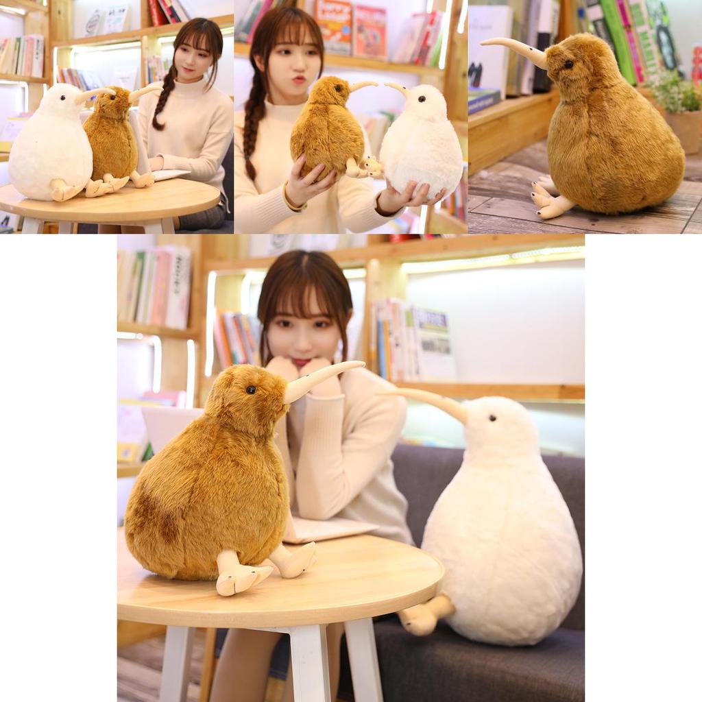 Kiwi Plush Toy Animal Figure With Soft Pp Cotton Filling For Kids And Collectors