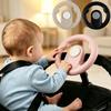 Interaktives Kinderwagen-Lenkradspielzeug Kleinkind-Autositzspielzeug Einkaufswagen-Aufsatz