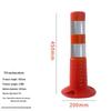 Flexible reflektierende Verkehrssicherheitspoller