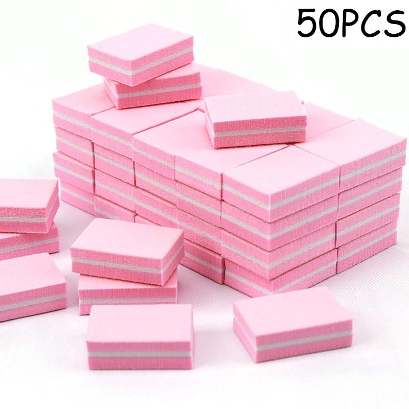 1/10/20/50/100Pc Mini Buffing Sanding Files Block Pedicure Manicure Care Nail Art Buffer Polish Manicure Pedicure Nail File Tool