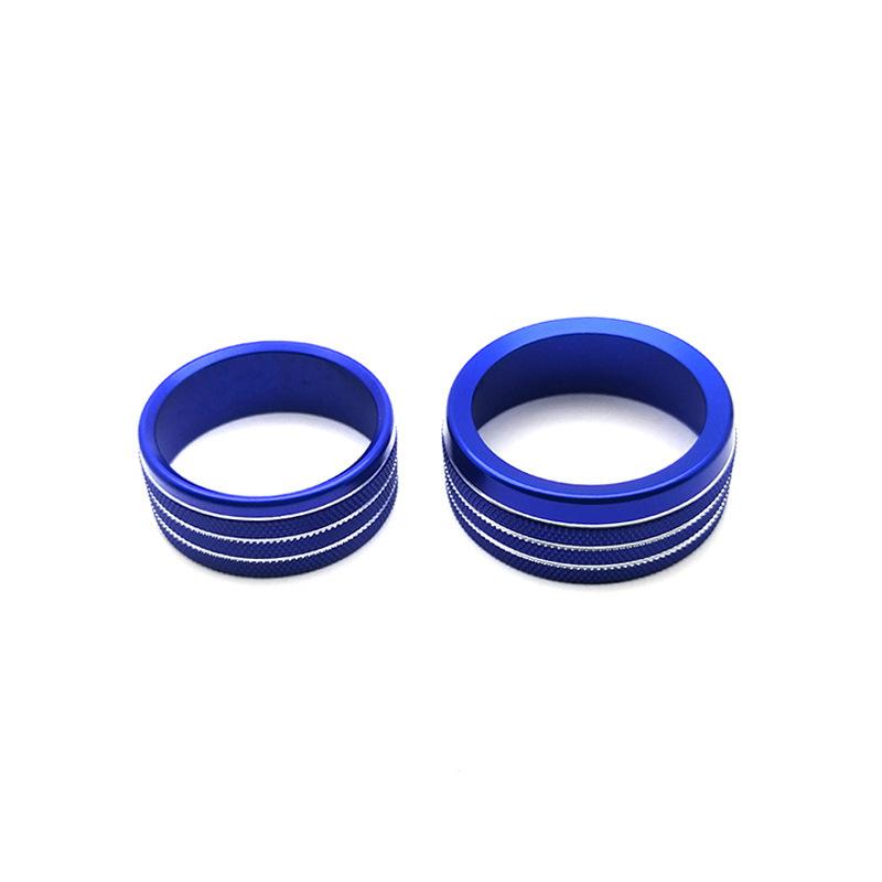 Modified Decorative Shift And Headlight Knob Rings For Dodge Ram Car Interior Decoration