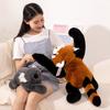 30-65cm Kawaii High Quality Forest Animal Plush Pillow Soft Long Arms Red Raccoon Dinosaur Bear Sloth Koala Plush Toy Home Decor
