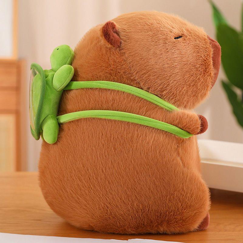 Capybara Plush Keyring Pendant Cushion Gift