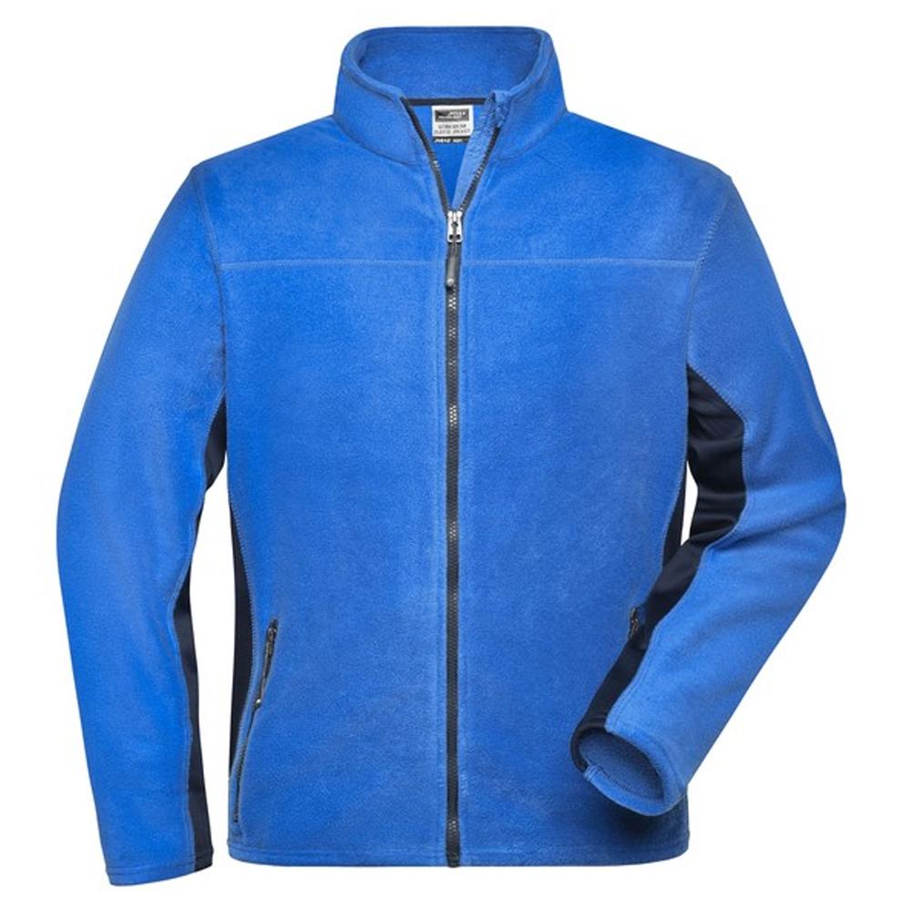 James and Nicholson Mens Strong Work Fleece Jacket