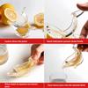 Manual Lemon Squeezer Kitchen Fruit Mini Manual Juicer Bird Shape Transparent Portable For Orange Kitchen Home Slip Tool