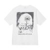 T-shirt da uomo a maniche corte, vestibilità larga, cotone pesante 270g, casual