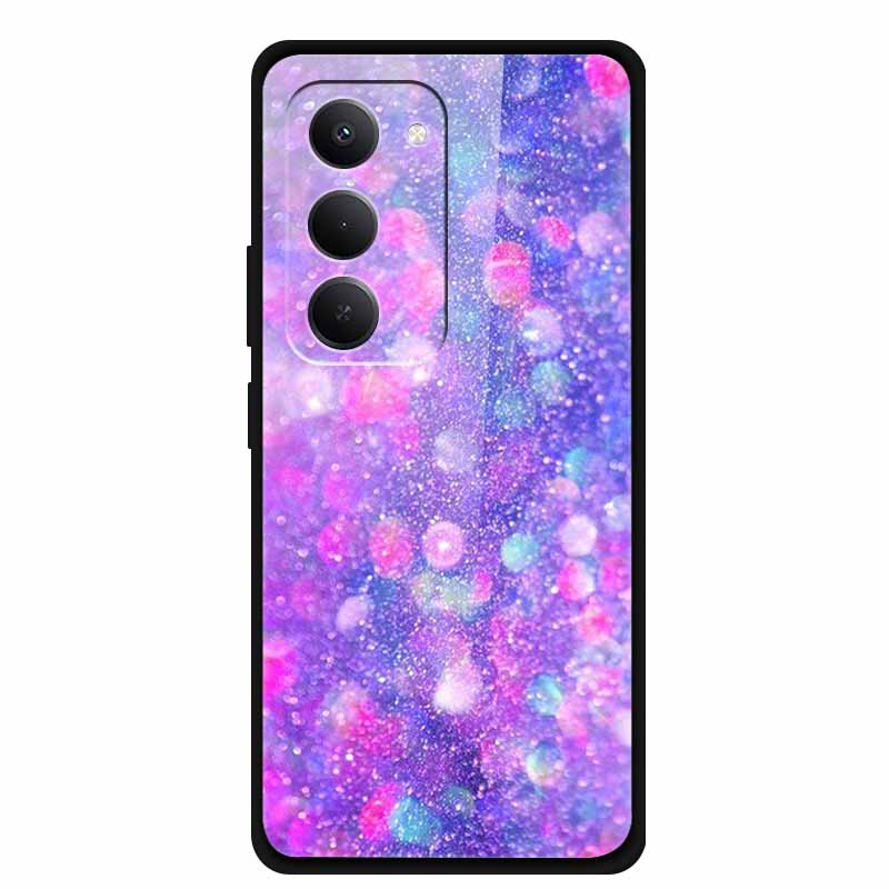 For Redmi 15 5G Case 6.9" 25057RN09E Tempered Glass Hard Covers For Redmi 15 4G 2025 Luxury Phone Cases Protective Bumper Fundas