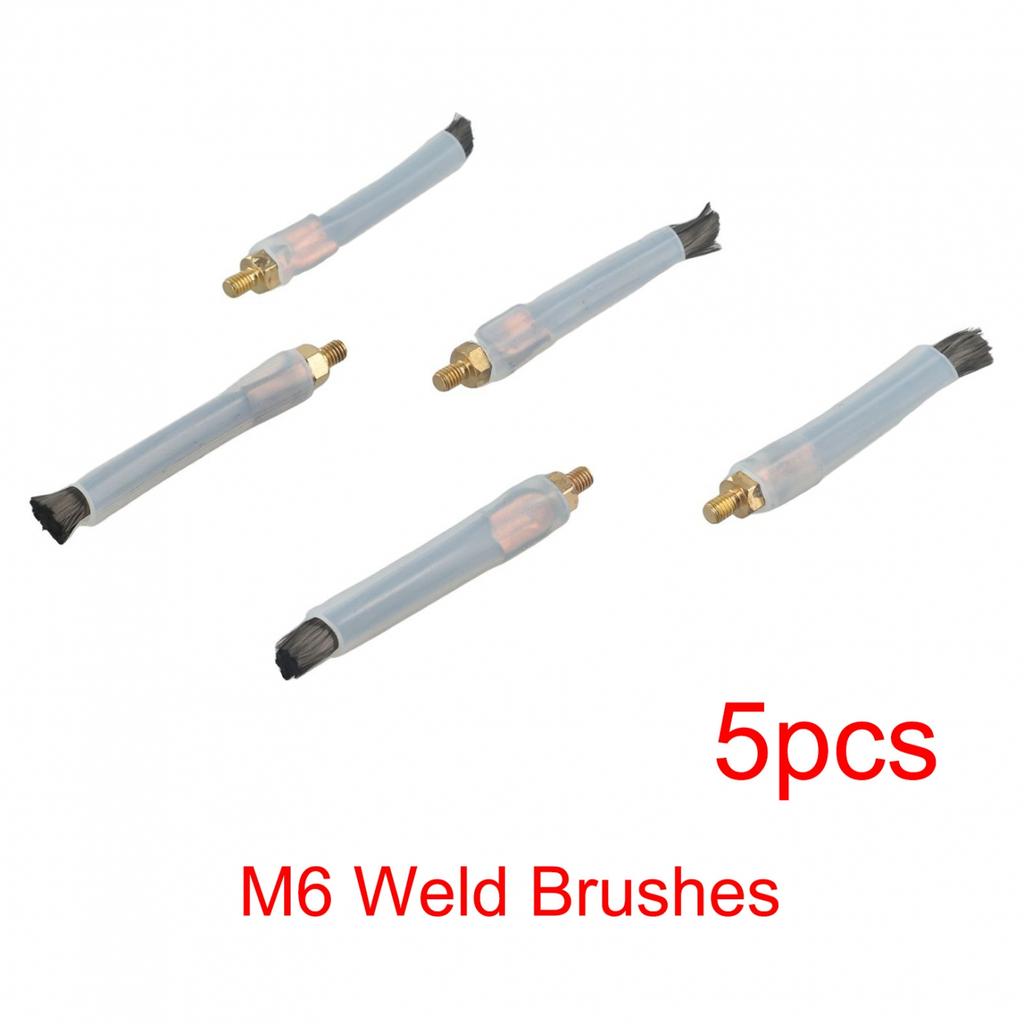 M6 Welding Brush 3.15 Inches Bristle 5pcs Convenient