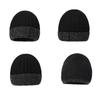 Winter Men Wool Hat Color-Matching Knitted Hat Outdoor Warm Cold-Proof Hat