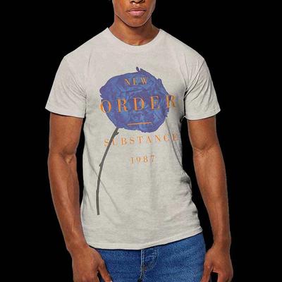 T-shirt Unisex New Order: Sostanza primaverile (Tintura a immersione) (Grande)