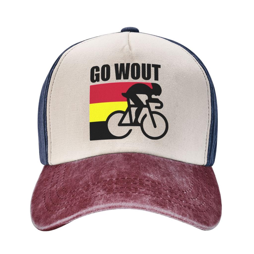 Belgie Flag Wout Van Aert Baseballové čepice Věci Móda Zoufalý Washed Snapback Klobouk Unisex Dámské Nastavitelné Čepice Klobouk