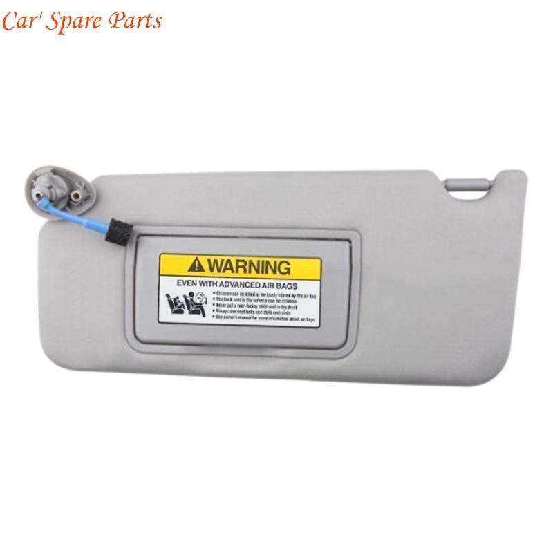 Y4UA 83280TA5A51ZA Illuminated Sunshade Vehicle Sun Visors with LED Lights & Mirror