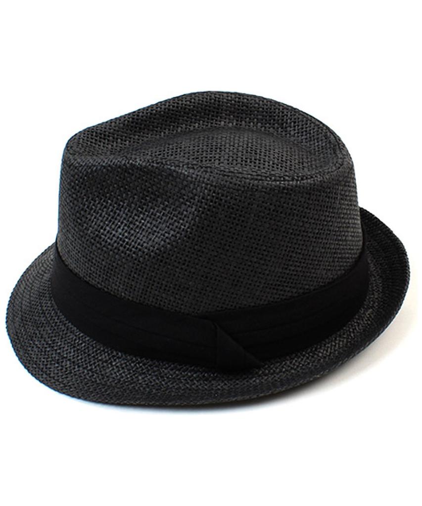 Yunibeosyeolkemiseuteuli Bu Summer Simple Black Fedora