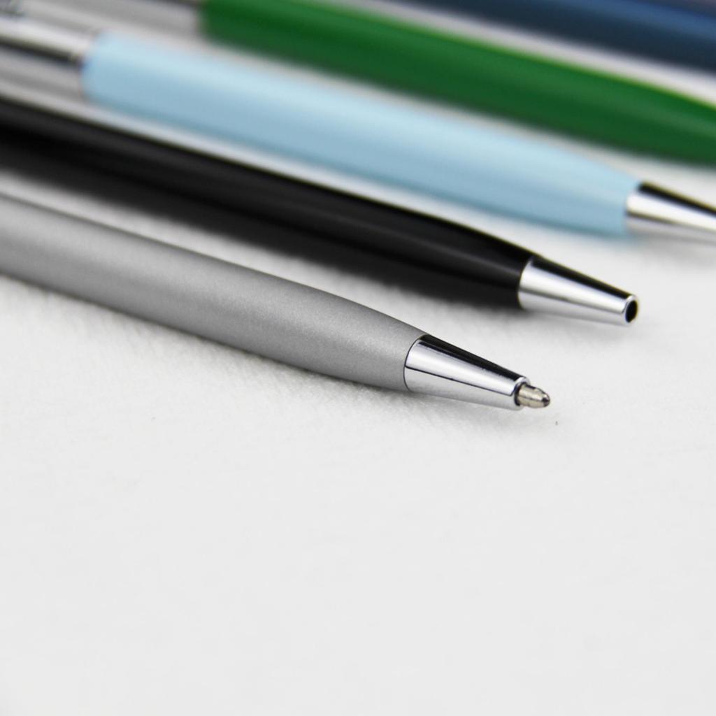 Luxury Metal Ballpoint Pen with Custom Logo for Hotel Promotions and Business Gifts