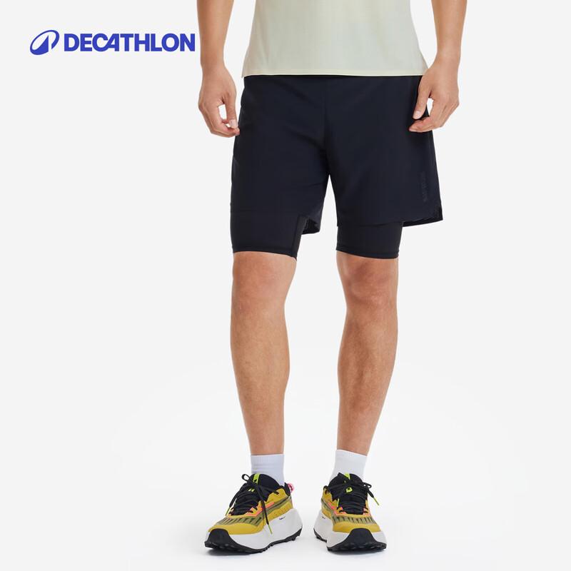 Decathlon Men s Quick-Dry 2-in-1 Trail Running Shorts XL