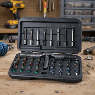24-in-1 Ratchet Wrench Screwdriver Set Precision Tool Detachable Handle Magnetic Bits Tools Set Compact Magnetic