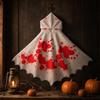 Halloween Cape Hooded Cloak for Adult Kids Costume Party Decoration and Role Play