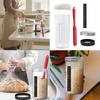 Sourdough Starter Container Glass Jar Set Baking Accessory Sourdough Starter Jar with Thermomer for Sourdough Bread