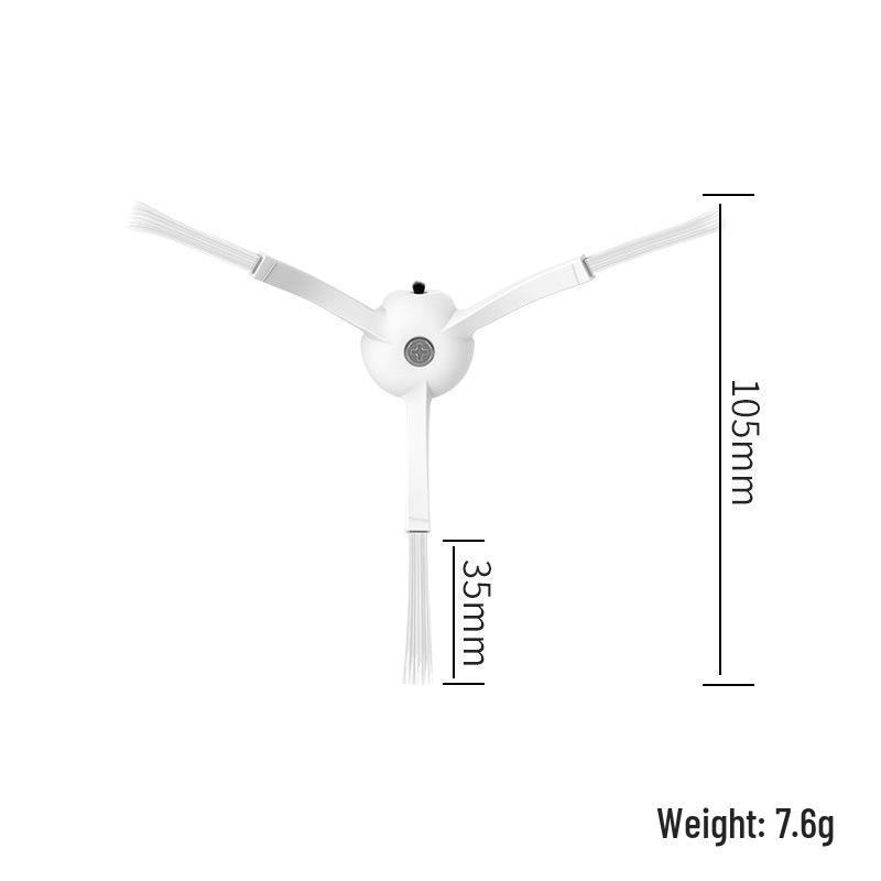 Stone P10 PRO/QRevo MaxV Pro Accessories: Main Brush, Side Brush, Filter, Dust Bag