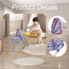 Doll Kids Play Toy Coordination Folding Educational Pram Push Cart for Party Holiday