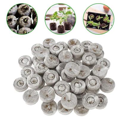 Peat Pellets  Coir Soil, Seedling , Non-woven Compressed Nutrient Cubes