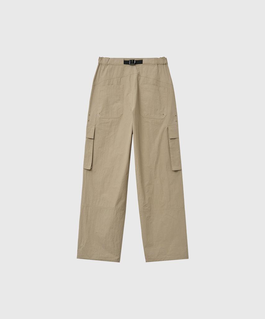 GENERALIDEA Man Elastic Waist Layered Cargo Pants [Beige] / Gf2Mpt013
