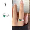 Irregular Shape Crystal Ring Minimalist Handmade Opal Ring Fashionable Gemstone Ring  Girls Gift