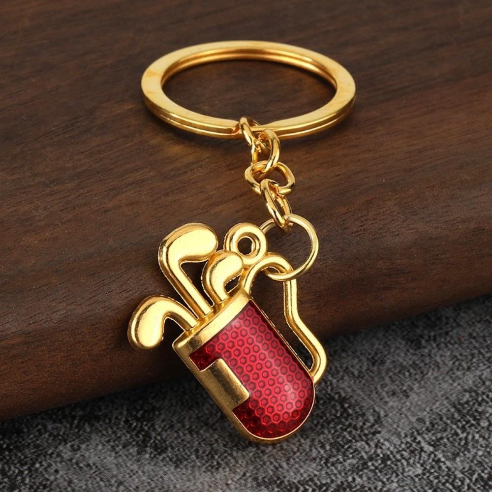 Creative Golf Keychain Classic Design Golf Pendant Key Holder  Husband Wife