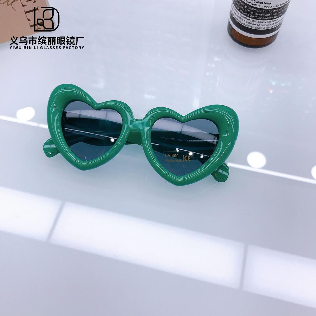 Fashion Children'S Sunglasses Baby Sunglasses Travel Sunscreen Uv Protection Love Boys And Girls Glasses