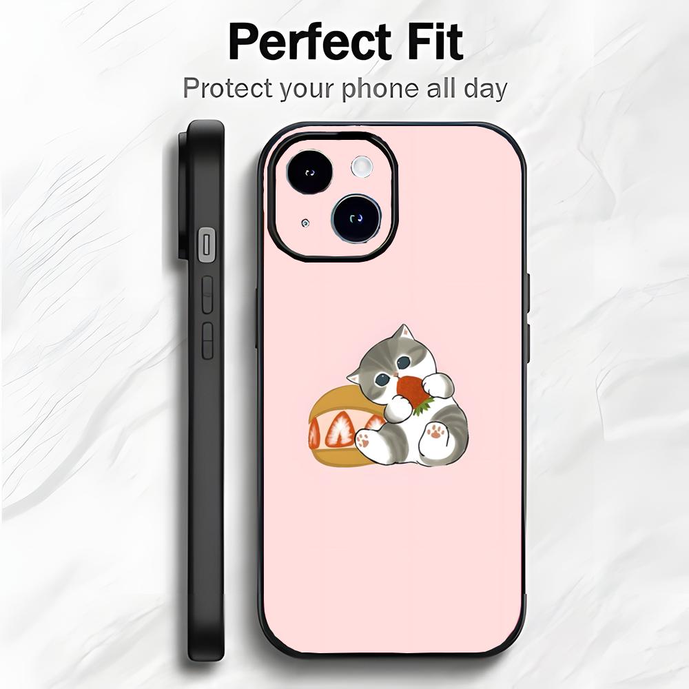 

Cute Kawaii Japanese Art M-Mofusand Phone Case Phone Case Soft Packaging Lightweight For iPhone17 16 15 14 13ProMax iphone12promax