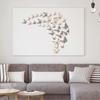 24pcs 3d Butterfly Wall Sticker Metallic Art Sticker 3 Sizes 3d Butterflies Wall Decals Cutout Gold Butterflies Fridge Sticker Crafts Butterfly Sticke