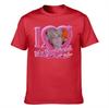 I Love My Boyfriend Graphic Cotton TShirt Trendy Heart Frame Print Casual Unisexs Tee Cute RoUnisextic Design Daily Top