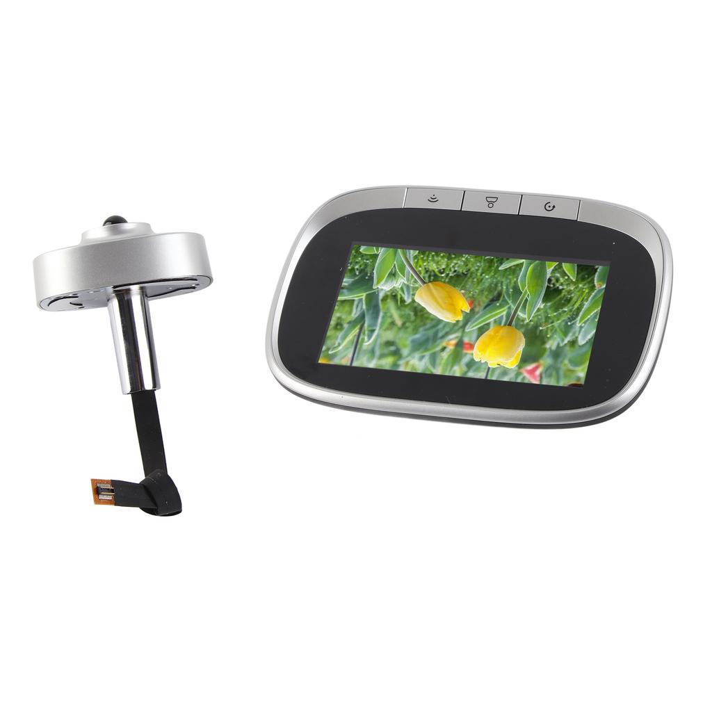 4.3in Peephole Camera WiFi Smart Video Door Viewer Motion Detection Night Vision 2 Way Audio for
